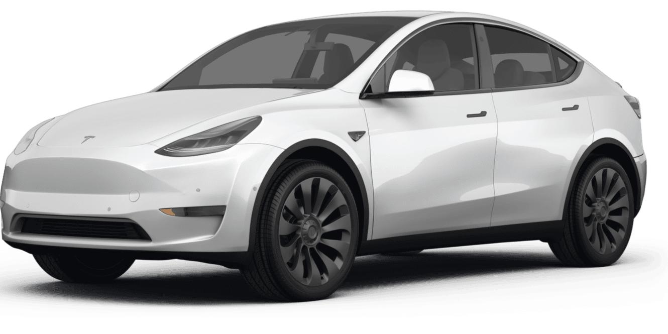 TESLA MODEL Y 2022 7SAYGDEF8NF330192 image